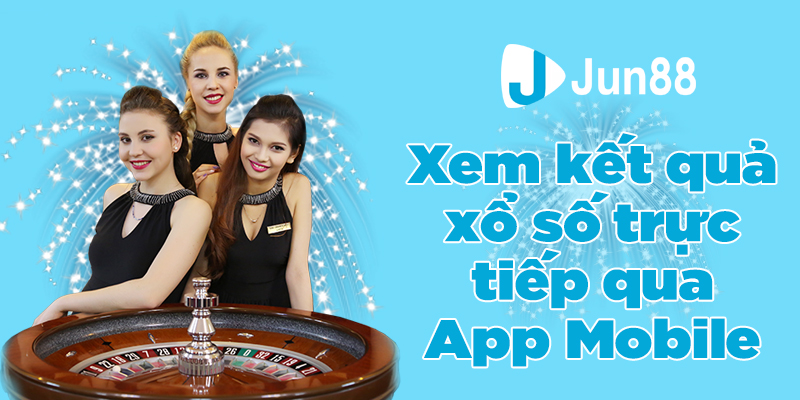 Xem kết quả xổ số qua app mobile